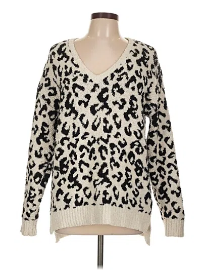 Pre-owned Ugg Pullover Sweater In White