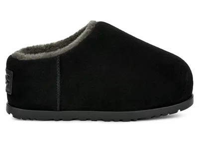 Pre-owned Ugg Pumped Slide (women's) Sneakers In Black