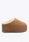 Ugg Slipper Chestnut Rubber Sole In Chestnut