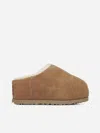 Ugg Slipper Chestnut Rubber Sole In Che Chestnut