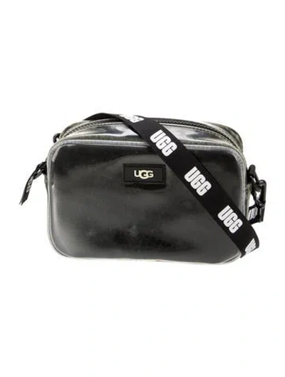 Pre-owned Ugg Pvc Crossbody Bag In Grey