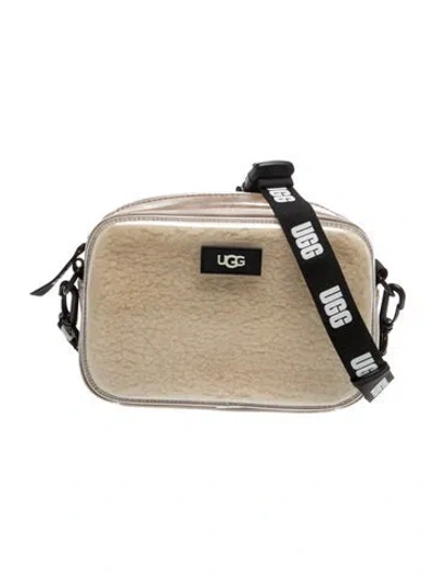 Pre-owned Ugg Pvc Crossbody Bag In Neutrals