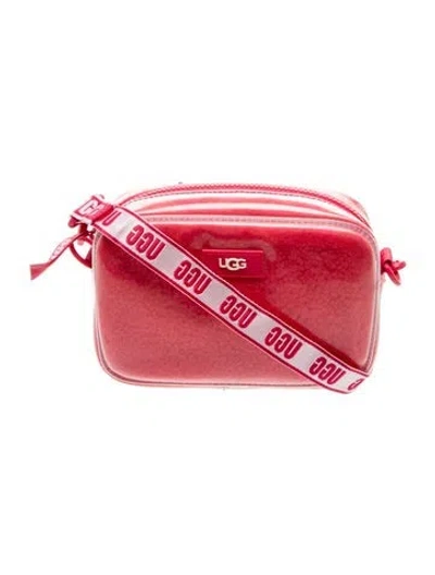 Pre-owned Ugg Pvc Crossbody Bag In Pink