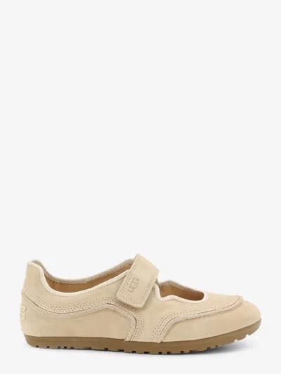 Ugg Quill Mary Suede Sneakers With Engraved Logo On The Side In Multi