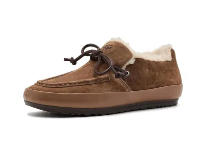 Ugg Quill Slip-on Women's Dress Flat Shoes Chestnut: 6.5 B - Medium In Brown