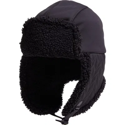 Ugg ® Quilted Fleece Lined Trapper Hat In Blue
