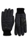 Ugg ® Quilted Gloves In Black