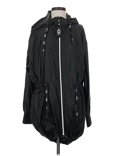Pre-owned Ugg Raincoat In Black