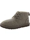 UGG REFELT NEUMEL WOMENS ROUND TOE LACE-UP BOOTIES