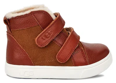 Pre-owned Ugg Rennon Ii (toddler) Sneakers In Chestnut