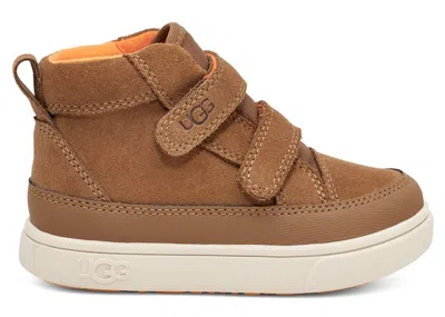 Pre-owned Ugg Rennon Ii Weather (toddler) Sneakers In Chestnut