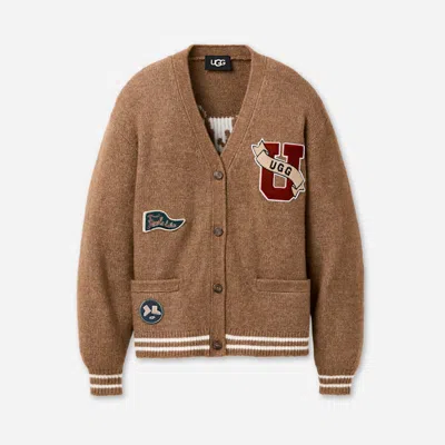 Ugg ® Retro Cardigan In Coffee Grounds Heather