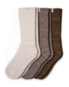 Ugg Rib Knit Slouchy Crew In Multi