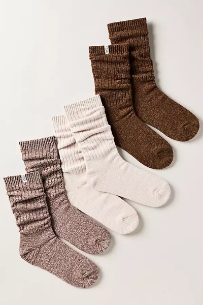 Ugg Rib Knit Slouchy Socks In Multi