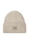 Ugg Ribbed Beanie In Brown