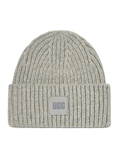 Ugg Ribbed Hat In Gray