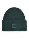 Ugg Ribbed Hat In Green