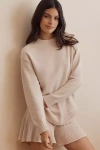 Ugg Riz Long-sleeve Knit Top In White