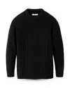 Ugg Riz Ribbed Sweatshirt In Black