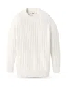 Ugg Riz Ribbed Sweatshirt In White