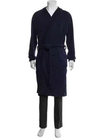 Pre-owned Ugg Robe In Blue