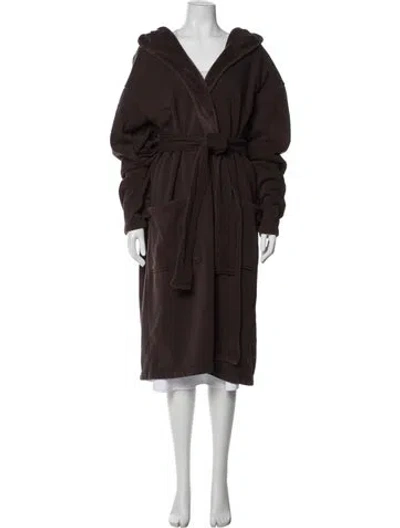 Pre-owned Ugg Robe In Brown