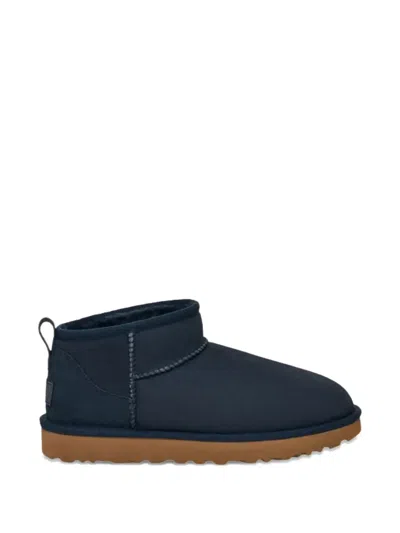 Ugg Rope-trim Boots In Blue