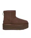 Ugg Classic Mini Platform Burnt Cedar Stiefel In Brown