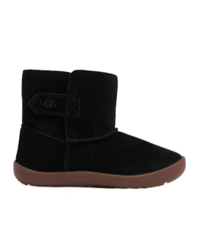 Ugg Round Head Boots In Black