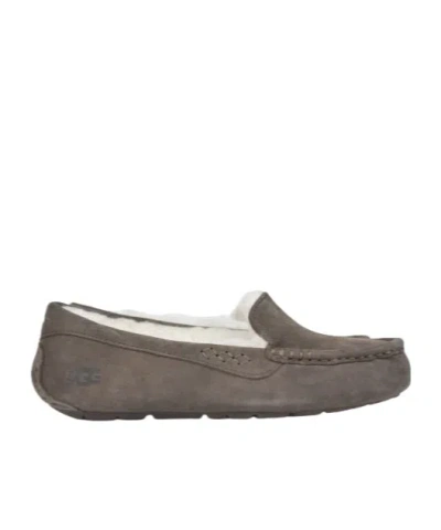 Ugg Round-head Flat Shoes In Gray