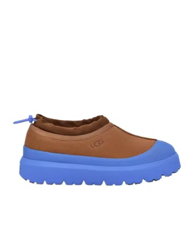 Ugg Round Head Mix And Match Slippers In Chestnut Big Sky
