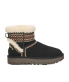 Ugg Round Head Snow Boots In Black