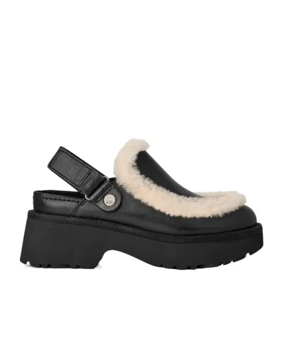 UGG 51MM ESMEE FUR TRIM MULES