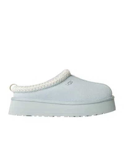 UGG UGG TAZZ LOGO EMBOSSED PLATFORM SLIPPERS