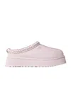 Ugg Bay Slippers Tasman Embroidered Platform Round In Pink