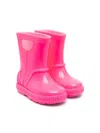 Ugg Round-toe Rain Boots In Pink