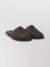 Ugg Round Toe Rubber Sole Loafers In Brown