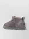 Ugg Round Toe Suede Ankle Boots