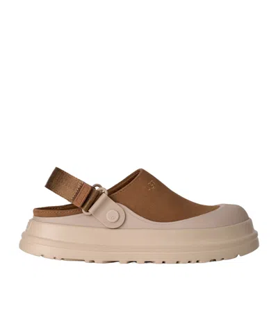 Ugg Round-toe Mules In Transparent