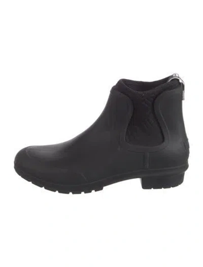 Pre-owned Ugg Rubber Boots In Blue