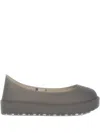 Ugg Rubber Platform Shoe In Gray