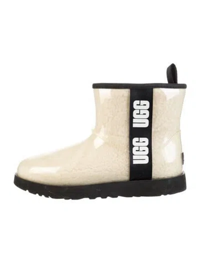 Pre-owned Ugg Rubber Printed Rain Boots