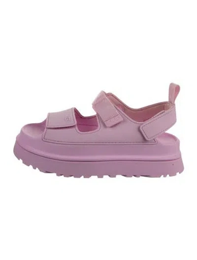 Pre-owned Ugg Rubber Sandals In Purple