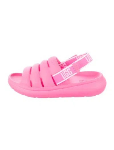 Pre-owned Ugg Rubber Sneakers In Pink