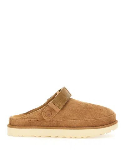 UGG CHINELAS - MARRÓN