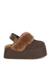 Ugg Women's Funkette Slipper In Burnt Cedar In Brown