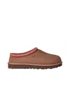 Ugg Low Slippers With Sheepskin Lining In Brown