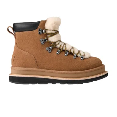 Pre-owned Ugg Sacai X  Hiker Boot 'chestnut' | Tan | Men's Size 6.5 In Brown