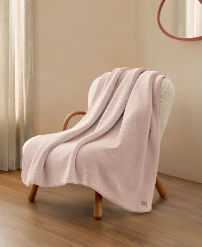 Ugg Saige Plush Throw, 50" X 70" In Brown