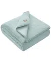 Ugg Saige Plush Throw, 50" X 70" In Sky Grey